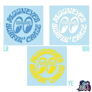【台中硬了安全帽】MOONEYES Surfin' Craze 衝浪 轉印貼紙 新品 公司貨 含稅