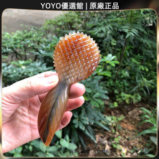 🥇YOYO🎉臺灣免運 太陽花葉子手柄牛角按摩刷臉部舒緩足療肩頸穴位通淋巴 刮痧器 艾灸刮痧按摩 刮痧神器