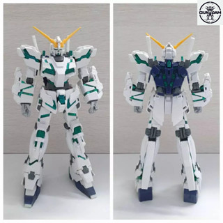 G714【米皇模型】紅框上色 HG 1/144 獨角獸 毀滅模式 RX-0 Unicorn Gundam 鋼彈