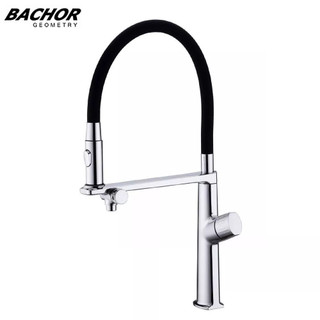 BACHOR｜旋鈕開關萬向可繞式出水管冷熱RO三用廚房龍頭 BA.83575
