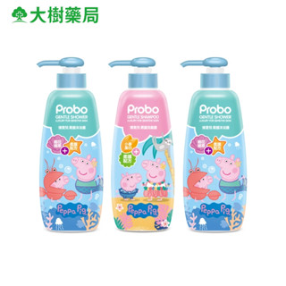 快潔適 博寶兒護敏 沐浴露/泡泡浴/洗髮露 500ML-佩佩豬 大樹