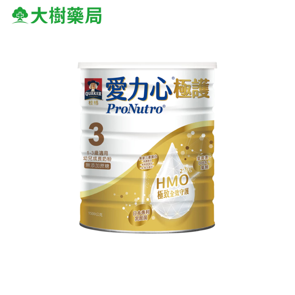 桂格 愛力心極護 幼兒成長奶粉 1500g/罐 大樹
