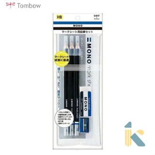《KD》⚜️限量絕版品⚜️蜻蜓Tombow MONO鉛筆文具組 (3支鉛筆附筆蓋＋橡皮擦+削筆器＋夾鏈袋)