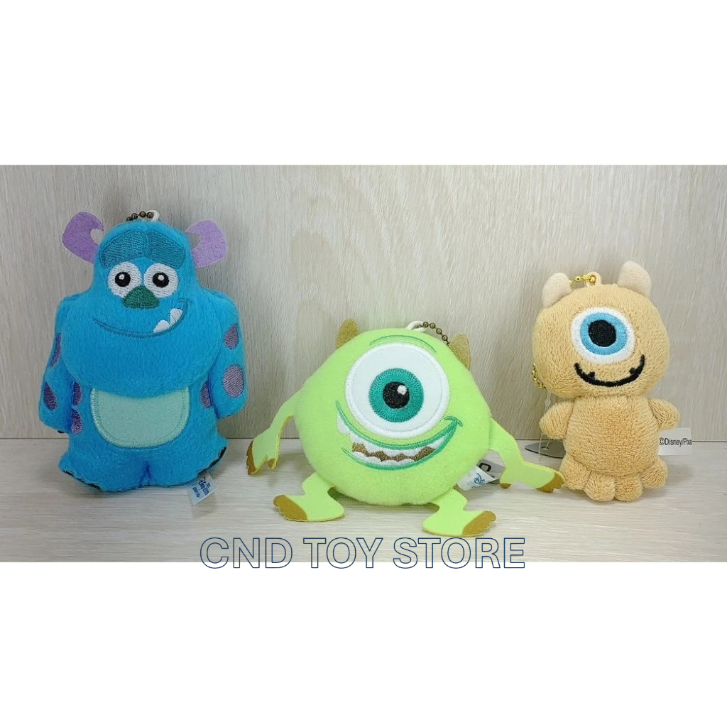 【現貨正版】日本迪士尼 怪獸電力公司 怪獸大學 大眼仔 毛怪 小麥斯 麥克華斯基 娃娃 玩偶 吊飾
