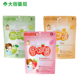 韓爸田園日記-寶寶乾水果片 草莓/蘋果/橘子 12g/包 大樹