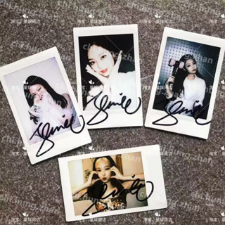 blackpink jennie 小卡 親筆簽名拍立得 3寸拍立得照片 金珍妮小卡