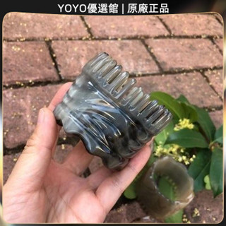 🥇YOYO🎉臺灣免運 羅老師頭部按摩牛角刮痧筒洗頭梳按摩筒頭部經絡刷沐浴洗頭梳頭療 經絡梳 按摩梳 疏通經絡 刮頭皮梳