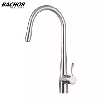 BACHOR 304不鏽鋼刷線廚房伸縮龍頭 BA.83525
