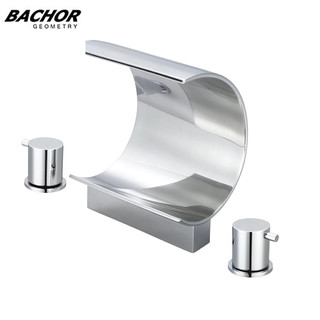 BACHOR 三件式浴缸瀑布龍頭進口陶瓷軸心 SY-3-1041