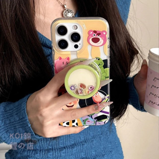 可愛 動漫 玩具總動員 磁吸 搖搖樂 支架 防摔 手機殼 iPhone 16 15 14 13 pro max 保護殼