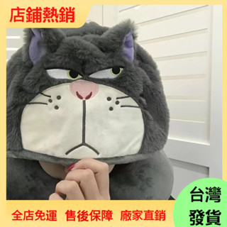 【現/貨】連帽U型枕 U型枕護頸枕 飛機可愛史迪仔旅行枕頭卡通午睡護頸連帽午睡枕 旅行枕