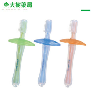 小獅王辛巴 安全矽膠練習牙刷 顏色隨機 大樹