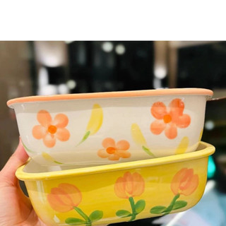 解憂生活小鋪【97%好評率】日式便當盒陶瓷飯盒仙女飯盒可愛飯碗泡麵碗ins高顏值微波爐加熱