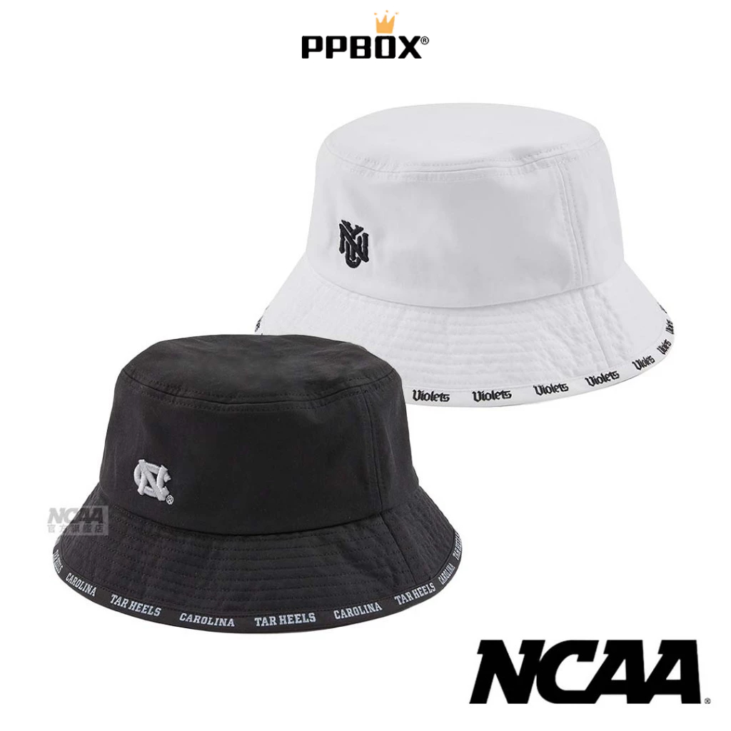 NCAA  滾邊 串標 漁夫帽 73551871 帽子 遮陽帽 軟泥帽 紐約 北卡 日韓穿搭