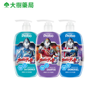 博寶兒 超人力霸王 活力沐浴露/洗髮露/三合一泡泡露 500ml 三款可選 大樹