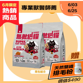 【ParkCat 貓樂園】霸王野雞 超值兩入組 ｜1kg/2kg/6kg｜ 無敵貓糧 貓咪飼料 貓飼料 貓糧