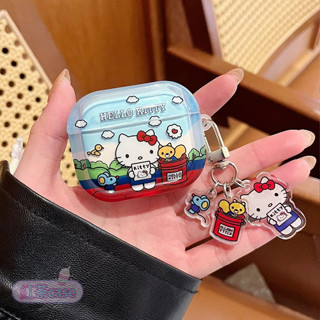 小松鼠kitty 適用於Airpods4代 3代 1/2代 藍芽無線耳機殼Airpods pro/pro2 防摔耳機套