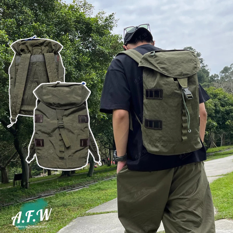 【飄泊旅人】現貨 美式 工裝 後背包 背包 包包 尼龍 防潑水 輕量 軍用 Outdoor 野外 野營 露營 通勤 旅行