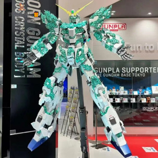 2025新品推薦🔥【結晶獨角獸】星動 臺場限定 高達基地 HGUC 1/144 拼裝模型 生日禮物 交換禮物 送朋友禮