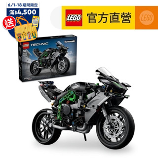 【LEGO樂高】科技系列 42170 Kawasaki Ninja H2R Motorcycle(川崎重機 模型)