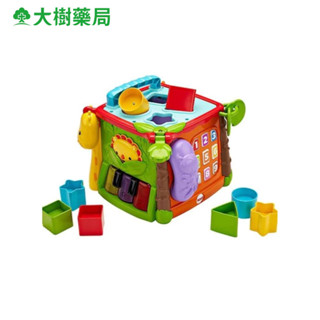 Fisher Price 費雪 可愛動物積木盒 廠商直送 大樹