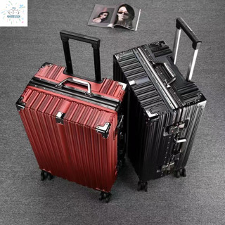 行李箱 密碼箱 拉桿箱 拉鏈箱 旅行箱 登機箱 鋁框行李箱 24吋行李箱 硬殼行李箱 輕音萬向輪 大容量 加厚 耐磨耐用