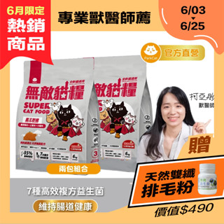 【ParkCat 貓樂園】霸王野雞 超值兩入組 ｜1kg/2kg/6kg｜ 無敵貓糧 貓咪飼料 貓飼料 貓糧