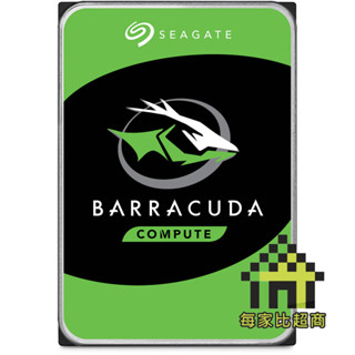 希捷 BarraCuda 4TB ST4000DM004 新梭魚 3.5吋 SATA3 內接硬碟Seagate【每家比】