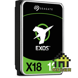 希捷 EXOS X18 12TB ST12000NM000J 3.5吋 SATA3 內接硬碟 Seagate【每家比】