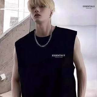 🇺🇸免運Fear of god Essentials 背心 小標反光字母 美式重磅 無袖坎肩 Fog無袖 運動背心 T恤