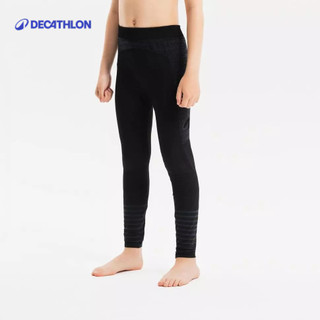 【迪卡儂】兒童保暖透氣緊身長褲 KEEPDRY 500｜Decathlon