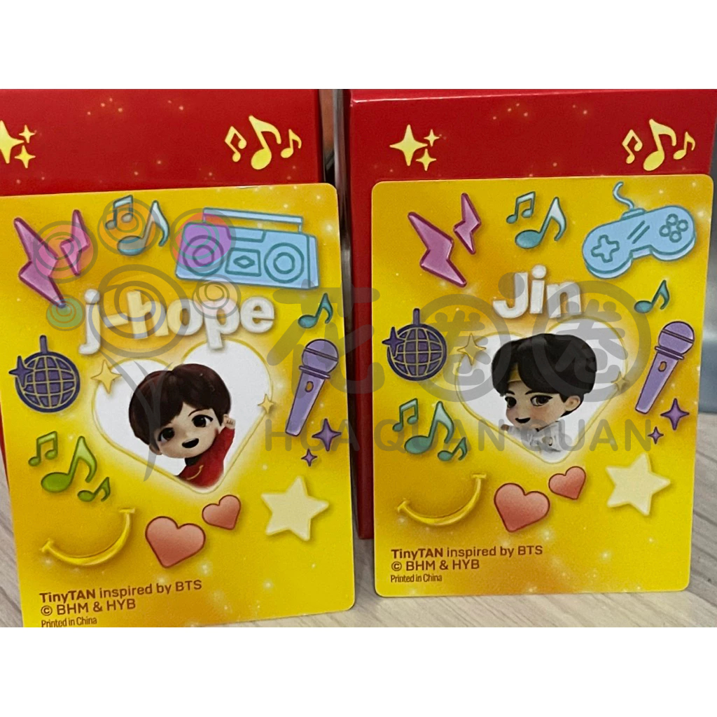 Mcdonalds TinyTAN 公仔 台灣麥當勞聯名 防彈少年團 BTS防彈少年