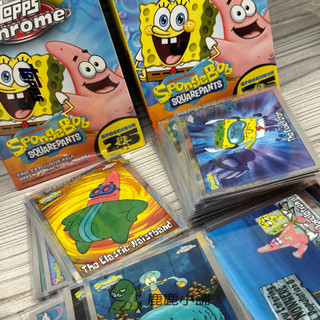 【鹿鹿小舖】2025 海綿寶寶25th topps Chrome 普閃 收藏卡 101～200 編號 Spongebob