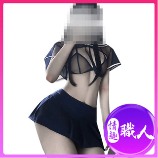 【Gaoria】調情小學妹 日系透明性感水手三點式學生套裝 性感睡衣 角色扮演 cos│情趣職人