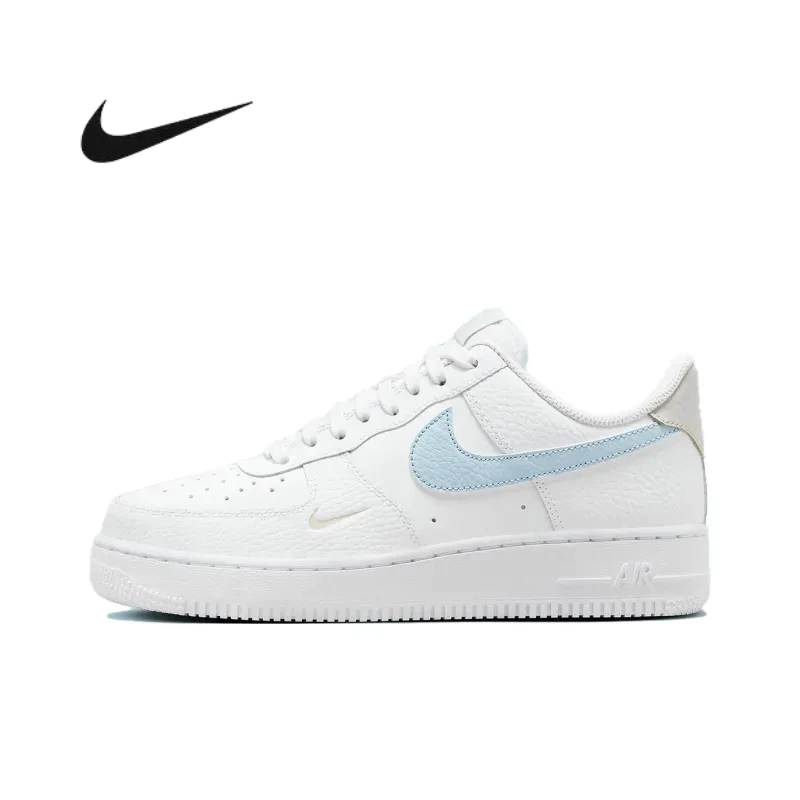 Nike Air Force 1 白藍 小勾 冰藍雙勾 運動鞋 休閒鞋 男女鞋 耐磨 HF0022-100