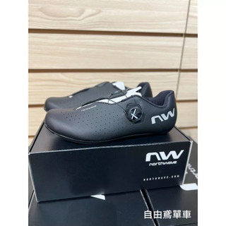 【自由鳶單車】NW Northwave 2026新款 特寬楦 Sonic Plus 音速單旋鈕 公路車鞋 (黑)