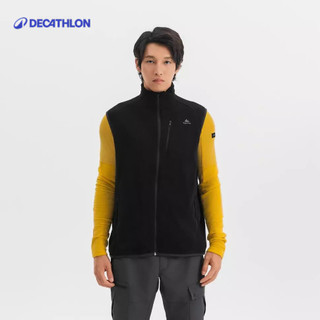 【迪卡儂】男款保暖彈性刷毛背心 MH 120｜Decathlon