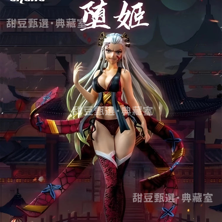 動漫鬼滅之刃 墮姬 妓夫太郎 繼國緣一 童磨 風柱 岩柱 黑死牟 猗窩座 鬼王無慘 伊之助 蝴蝶忍 手辦