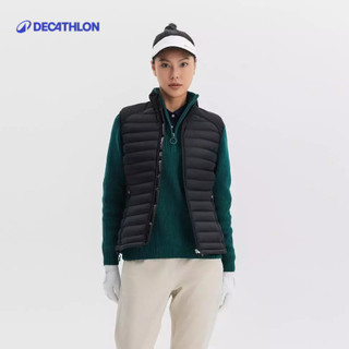 【迪卡儂】女款高爾夫保暖無袖羽絨背心 CW500｜Decathlon