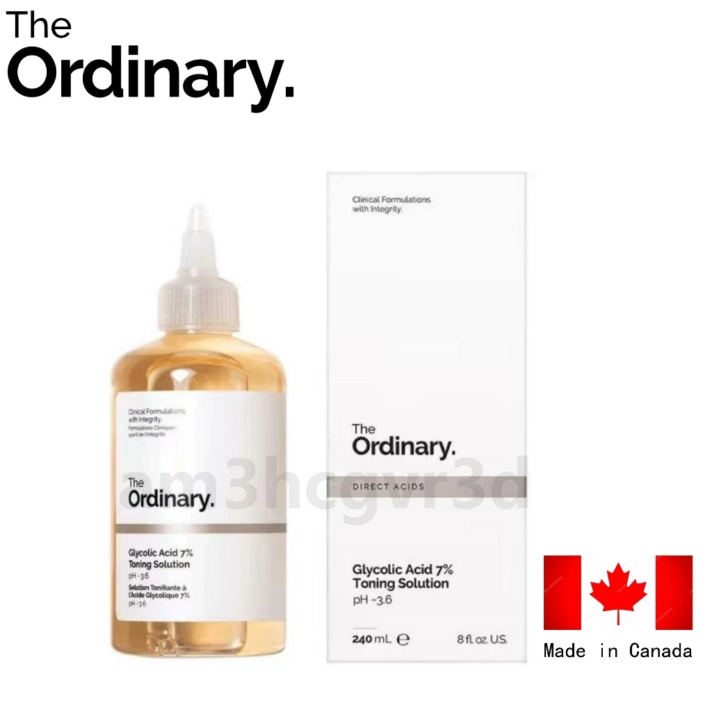 The Ordinary Glyclic Acid 7% 甘醇酸爽膚水 果酸爽膚水 乙醇酸化妝水 果酸水 調色液