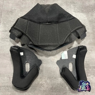 【台中硬了安全帽】M2R MX-2 SV MX2 內襯組 王冠 耳襯 新品 公司貨 含稅