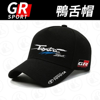 【大拇指】豐田 GR SPORT 大頭帽 英文數字 字母刺繡 戶外帽 美式軟頂 時尚個性 遮陽帽子 棒球帽 鴨舌帽 字母