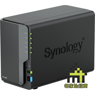 群暉 DiskStation DS225+ NAS 伺服器 不含硬碟 Synology【每家比】