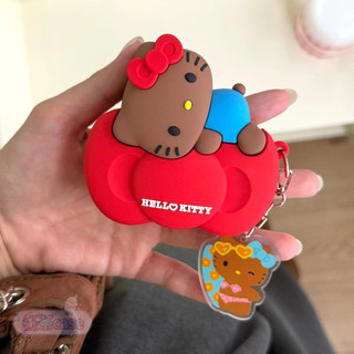可愛 kitty 凱蒂貓 蝴蝶結 適用Airpods 4代 3代1/2代 耳機套 耳機殼Airpods pro/pro3