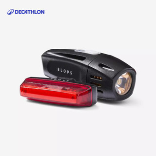 【迪卡儂】充電式 LED 自行車前後車燈組 ST 920｜Decathlon