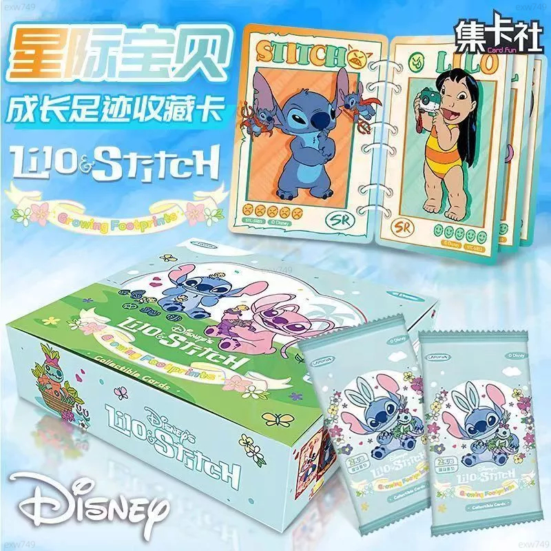 【集卡社正版】星際寶貝 史迪奇成長足跡 收藏卡 整盒裝 動漫周邊卡牌 星際寶貝角色卡 收藏卡片 生日禮物