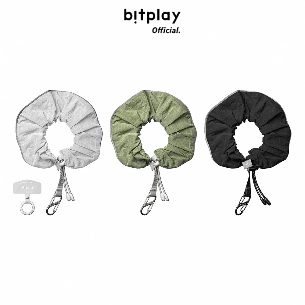 【bitplay】圈圈反光手繩(含掛繩通用墊片) /全三色 手機掛繩/手機手腕繩/小腸圈/大腸圈