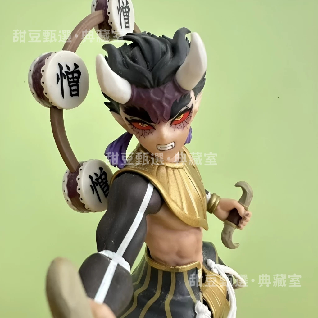 散貨 萬代一番賞鬼滅之刃 上弦之肆 憎珀天 鬼之裝手辦模型