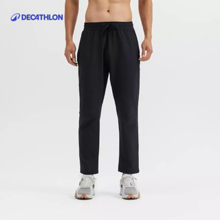 【迪卡儂】男款透氣保暖刷毛健身長褲｜Decathlon