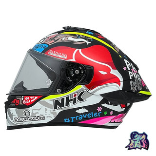 【台中硬了安全帽】NHK K5R 彩繪款 AL21#11 印尼站 新品 含稅 台灣公司貨